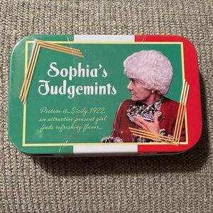 Golden girls Sophia JudgeMints Tin. Sealed. Fast ship.